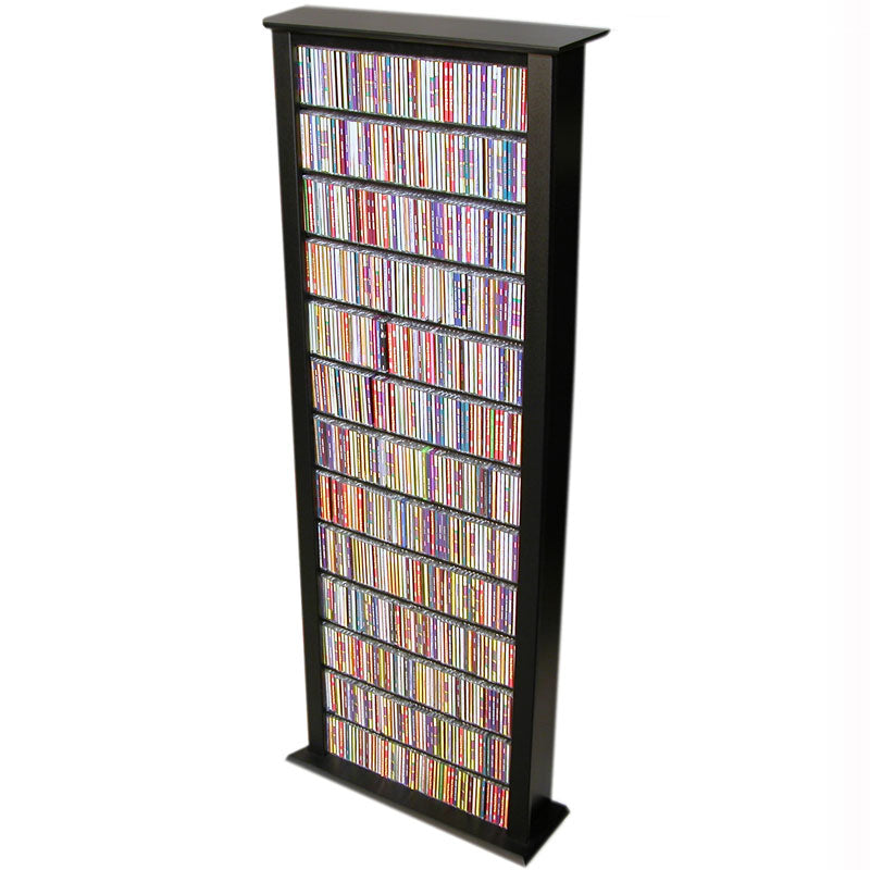 1-Wide Tall Media Shelves