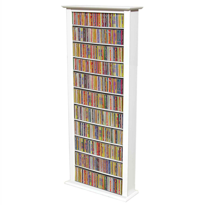 1-Wide Tall Media Shelves