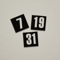 1"  x 1"  Date Magnet Set (1-31)