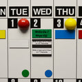 1"  x 2"  Days of the Week Magnet Set