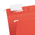 100% Recycled Colored Hanging Folders, 5th-Cut, Letter (box of 20), Assorted