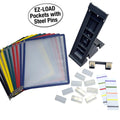 Ultimate Office DocuMate™ 10-Pocket Desk Reference Organizer Add-On with Easy-Load Pockets and Steel-Reinforced Pins (Add-On Module Only)