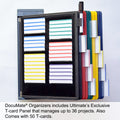 Ultimate Office DocuMate™ 10-Pocket Wall Reference Organizer with Easy-Load Pockets, Steel-Reinforced Pins, and Free Bonus Panel