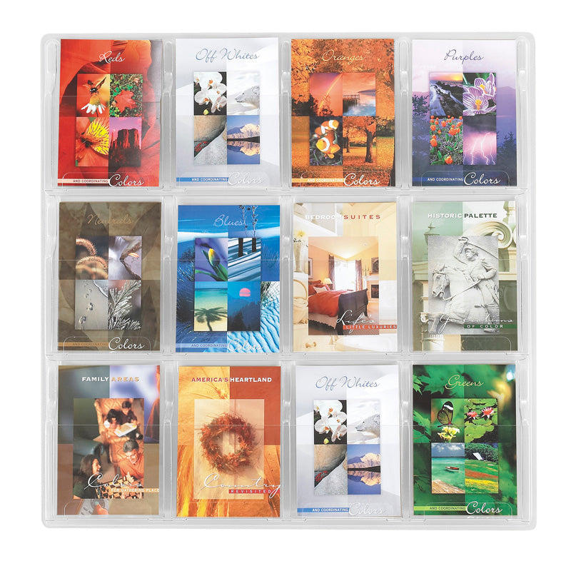 12 Booklet Display Clear