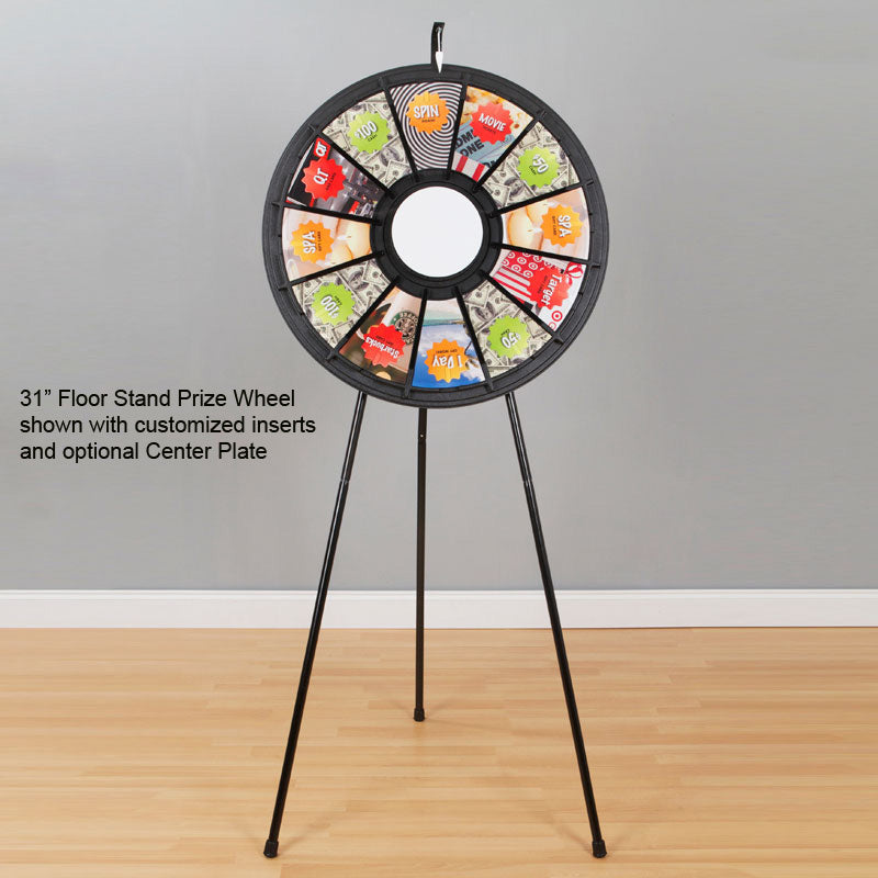 12-Slot 31" Floor Stand Prize Wheel
