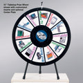 12-Slot 31" Tabletop Prize Wheel