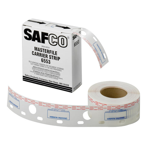 2-1/2"W Polyester Carrier Strips for MasterFile 2