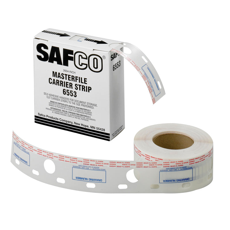 2-1/2"W Polyester Carrier Strips for MasterFile 2