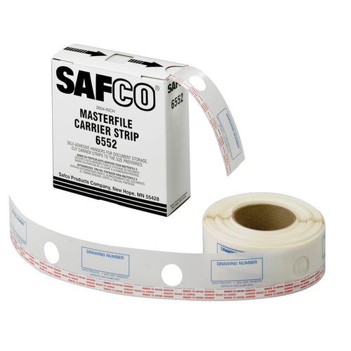 2-1/4"W Polyester Carrier Strips for MasterFile 2
