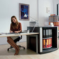 2-Tier Carousel Cabinet
