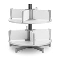 31 1/2" Diameter 2-Tier Deluxe Carousel