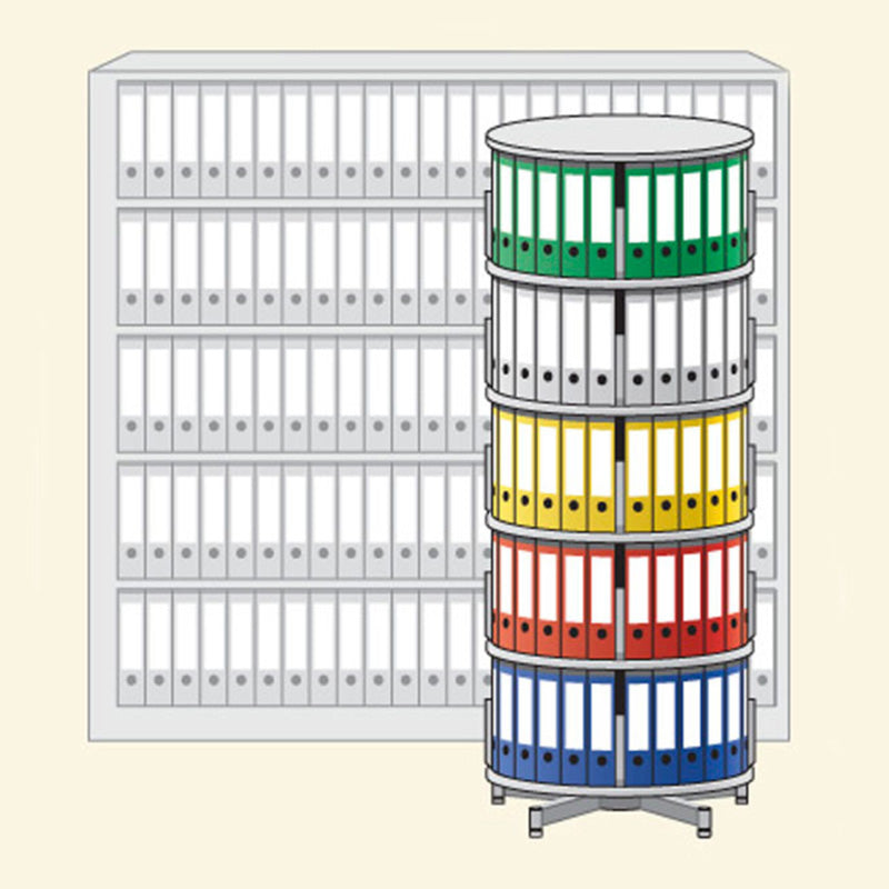 Multispinner Carousel 2-Tier UniSpin Carousel | Ultimate Office
