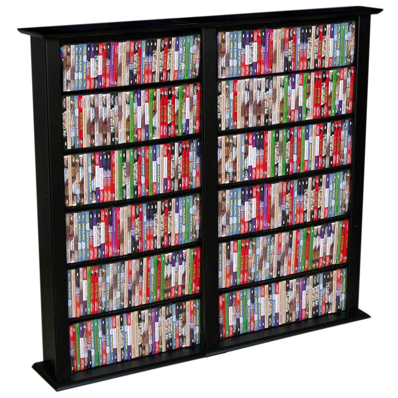 2-Wide Tall Media Shelves