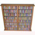 2-Wide Media Shelves