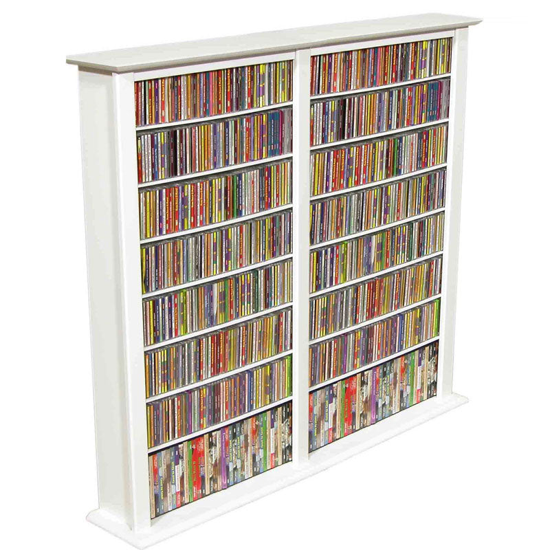 2-Wide Media Shelves