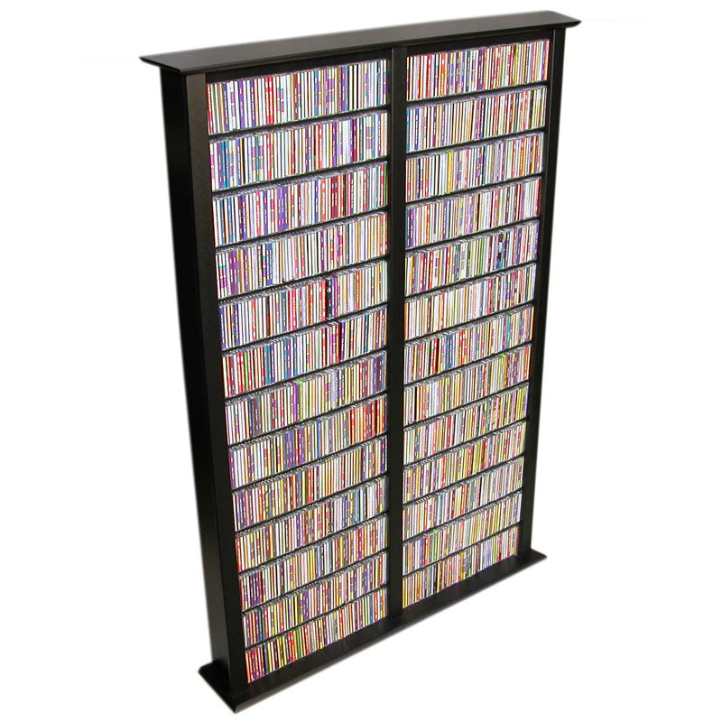 2-Wide Tall Media Shelves