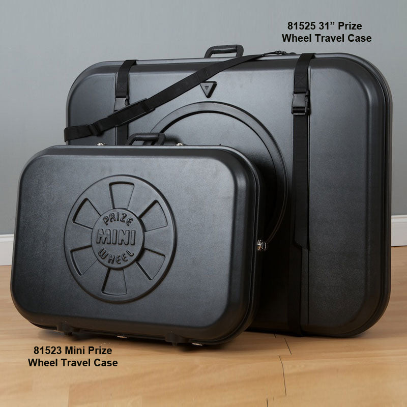 20 1/2" Mini Prize Wheel Travel Case