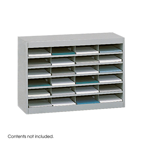 24-Slot Steel Organizer