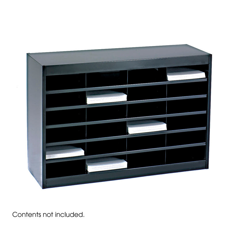 24-Slot Steel Organizer | Ultimate Office