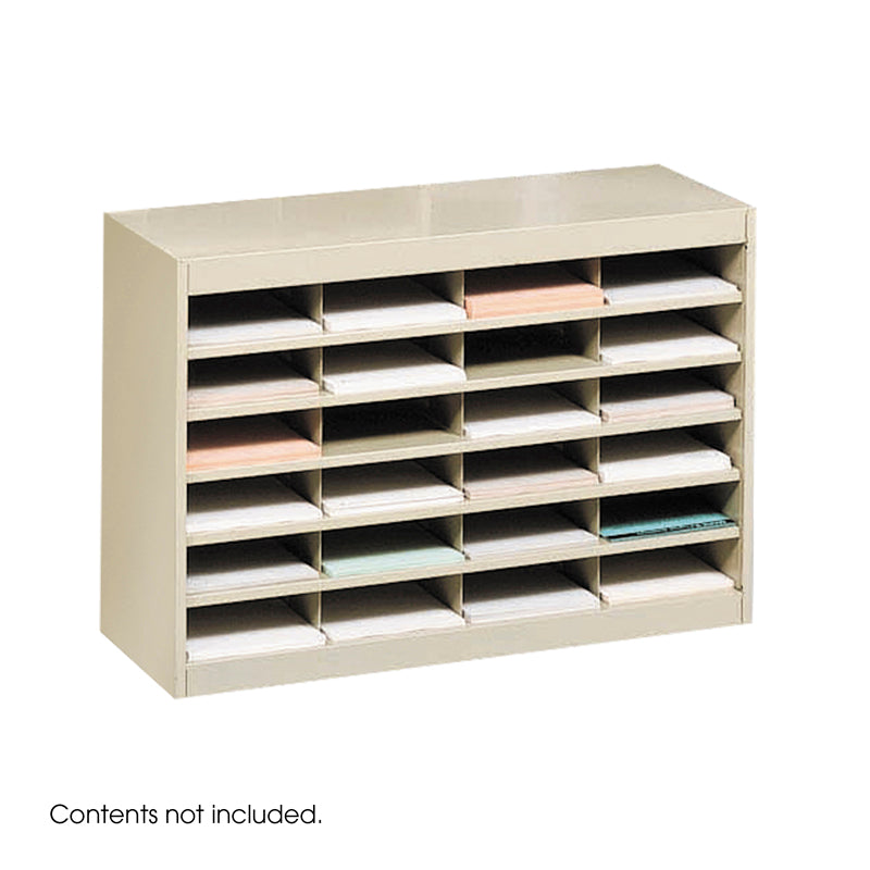 24-Slot Steel Organizer