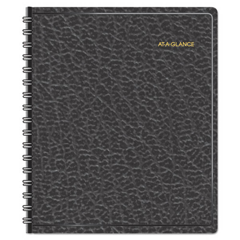 24-Hour Daily Appointment Book, White, 2025