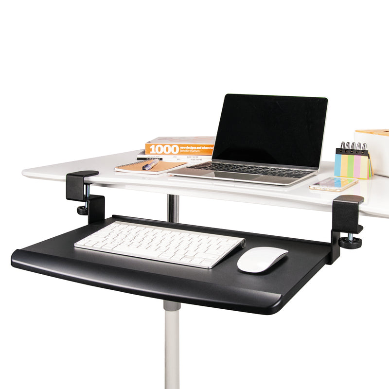 Desk Clamp Keyboard Tray