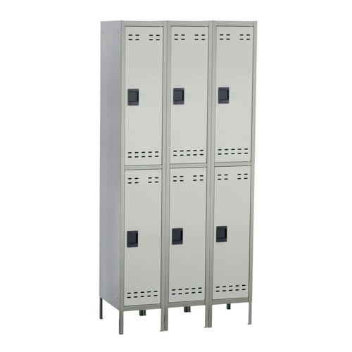 3 Double-Tier Lockers