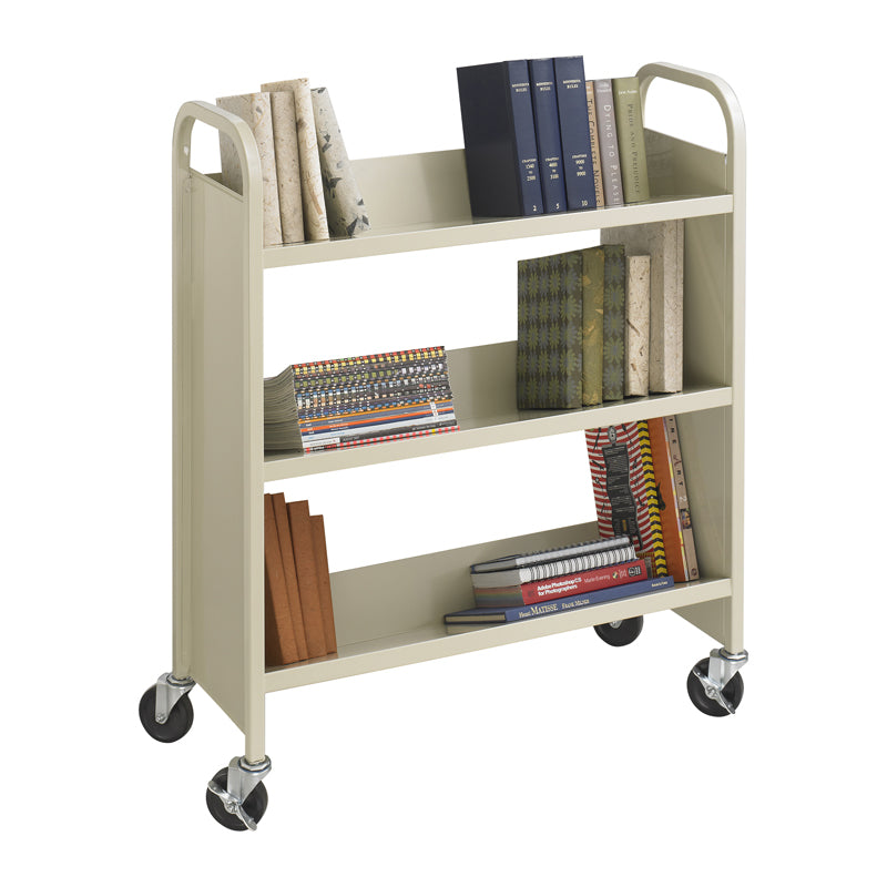 3-Shelf Book Cart