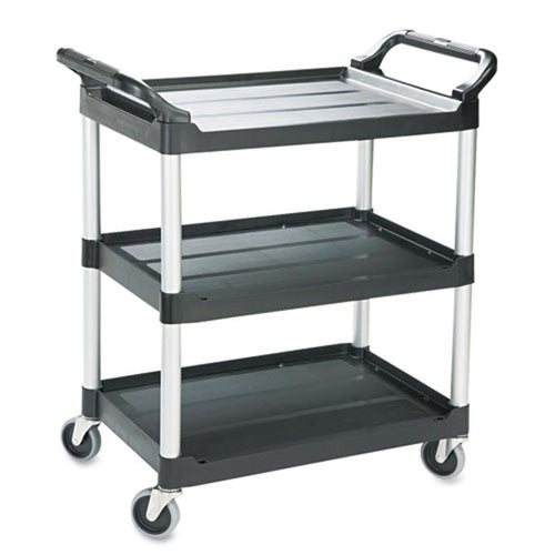 3-Shelf Utility Cart with Dual Handles