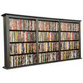 3-Wide Wall-Mount Media Cabinet