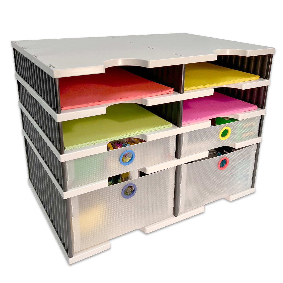 Desktop organizer online with drawers