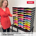Ultimate Office TierDrop™ 30-Slot, 28 ½"w Literature, Forms, Mail and Classroom Sorter