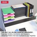 Ultimate Office VersaFile All-in-One Desktop Organizer Sorter for Fast and Easy Access to Forms, Books, Binders, and Hanging Files