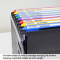 Ultimate Office VersaFile All-in-One Desktop Organizer Sorter for Fast and Easy Access to Forms, Books, Binders, and Hanging Files