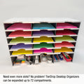 Ultimate Office TierDrop™ Add-On Tier. 6 Compartment (for Any 3-Wide TierDrop Organizer) - Lifetime Guarantee!