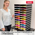 Ultimate Office TierDrop™ 24-Slot, 19"w Literature, Forms, Mail and Classroom Sorter