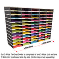 Ultimate Office TierDrop™ 60-Slot, 47-1/2" Literature, Forms, Mail and Classroom Sorter