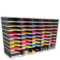 Ultimate Office TierDrop™ PLUS 40-Slot with Riser Storage Base, 47-1/2" Literature, Forms, Mail and Classroom Sorter