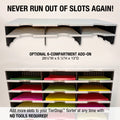 Ultimate Office TierDrop™ 30-Slot, 28 ½"w Literature, Forms, Mail and Classroom Sorter