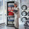4-Tier Carousel Cabinet