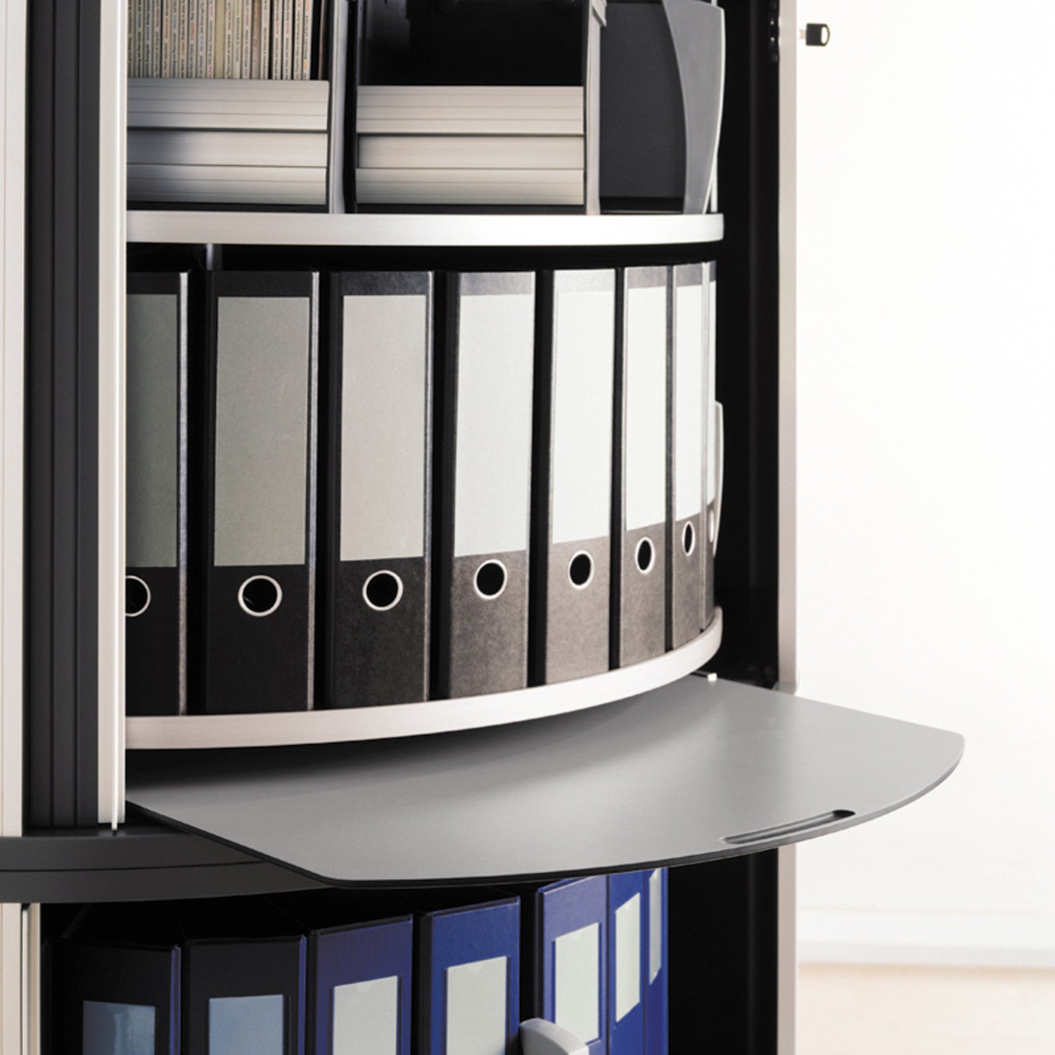 File Binder Carousel Binder Carousel Cabinet 4-Tier | Ultimate Office