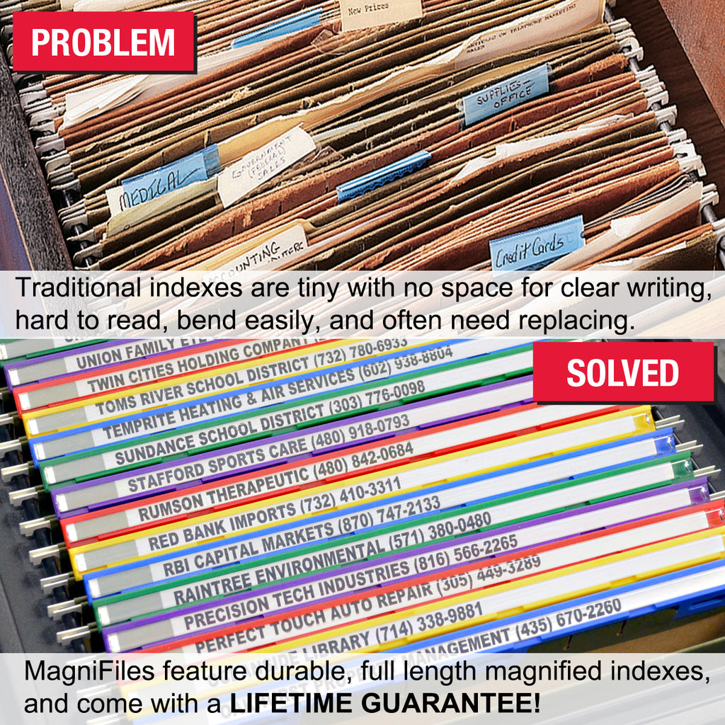 MagniFile Hangin File Indexes | Ultimate Office