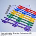 Ultimate Office MagniFile™ Hanging File Indexes Turn ANY Standard Hanging File Into a MagniFile to Find Your Files FAST! Set of 10 with 25 Index Strips.