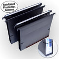 Ultimate Office MagniFile™ Extra-Capacity Hanging File Folders. 1" Box-Bottom, Letter Size, Feature a Wrap-Around Bungee Security Cord and AN UNCONDITIONAL LIFETIME GUARANTEE! (Set of 2)