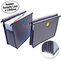 Ultimate Office MagniFile™ High-Capacity Hanging File Folders, 5" Expanding Files With Silicone Rubber Gussets and Sewn Nylon Edges, Letter Size (Set of 2)