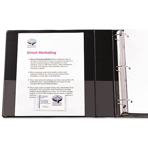 Framed Heavy-Duty Slant D-Ring View Binder