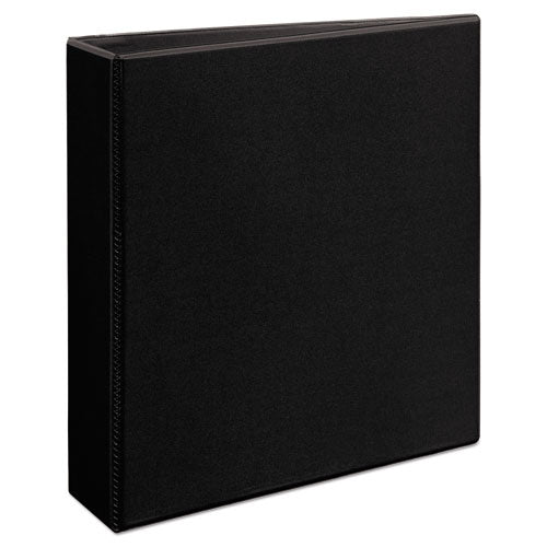 Heavy-Duty, Non-Stick, 3 Slant Ring View Binder w/Durahinge, Letter Size