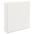Heavy-Duty, Non-Stick, 3 Slant Ring View Binder w/Durahinge, Letter Size