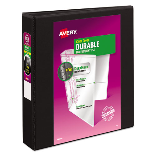 Durable, 3 Slant Ring View Binder w/Durahinge, Letter Size