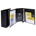 Heavy-Duty, 3 Locking 1-Touch EZD Rings Binder w/Durahinge, Letter Size